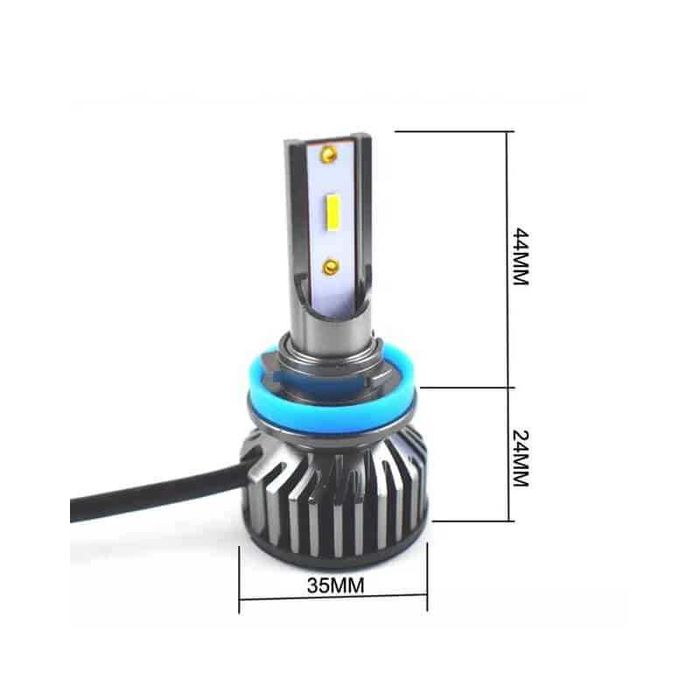 Set 2 Leduri H7,H11,HB4,HB3 Cambus 120w Lumina Alb Rece 6000K modelV20
