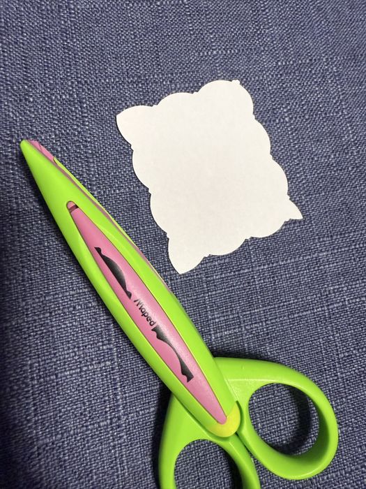 Ножницы фигурные для творчества