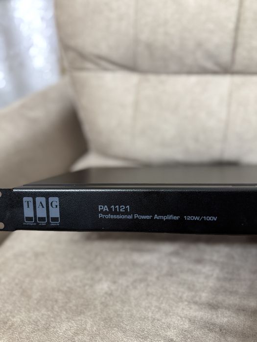 TAG Pa 1121 Proffesional power amplifier 120 W