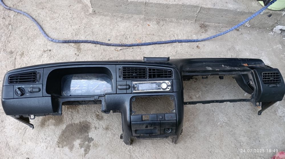 Голф 3 передный панел салона