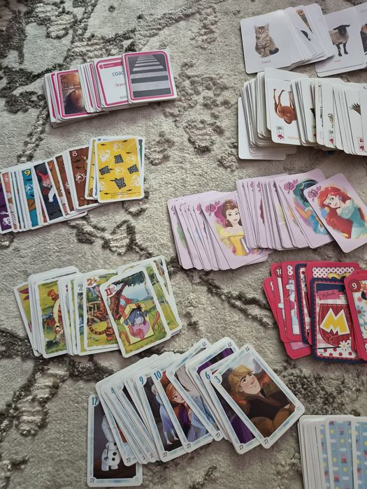Seturi cartonase educative frozen disney litere etc
