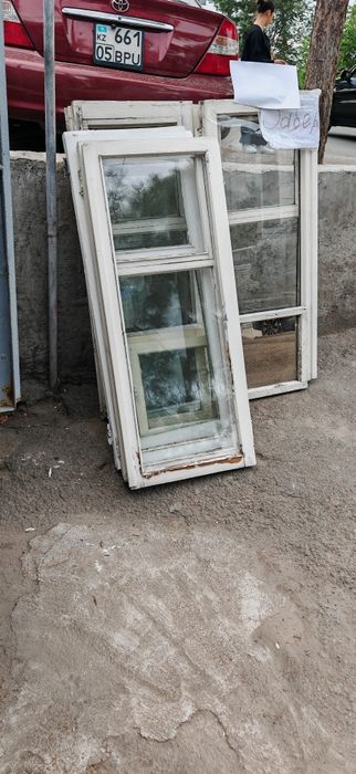 Отдам старые окна