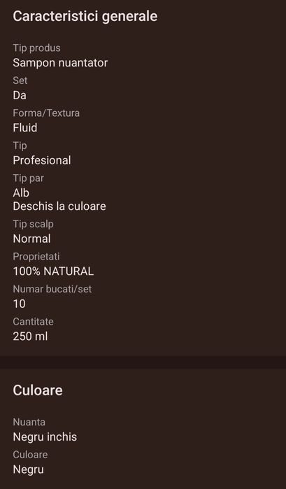 Vopsea păr șampon colorant bărbați femei NOU