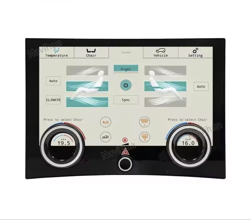 Display retrofit clima cu CarPlay L405 sau L494 cu/fara slot CD.
