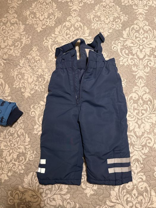 Бебешки зимен екип размер 74 см от две части