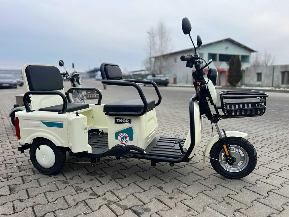 Triciclu Thor S X Long1 triciclu electric tuk-tuk fara permis Agramix