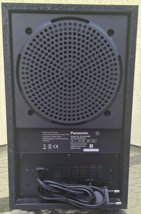 Soundbar Panasonic SC-HTB488EGK+Blu-ray DMP-BDT167+