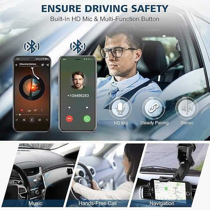 Bluetooth ресивер , аудио адаптер, разговори без ръце ELECTRIC GIANT