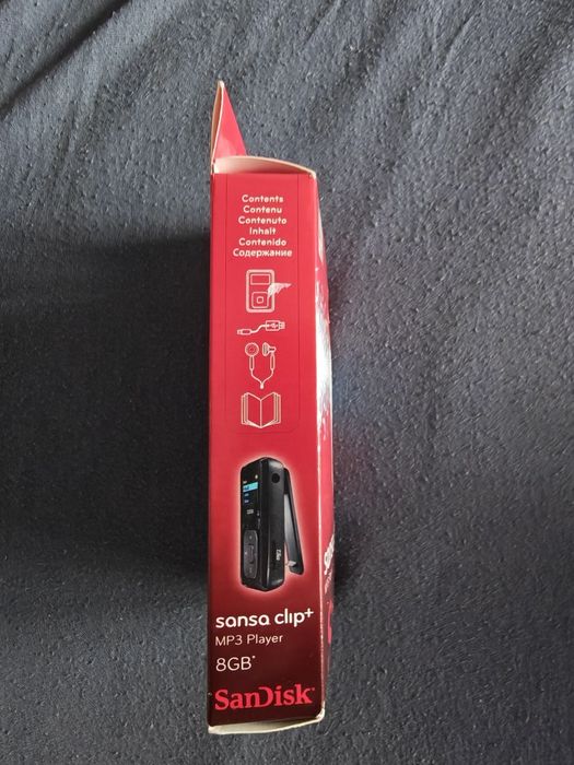 Sandisk Sansa + ,8 gb,sigilat