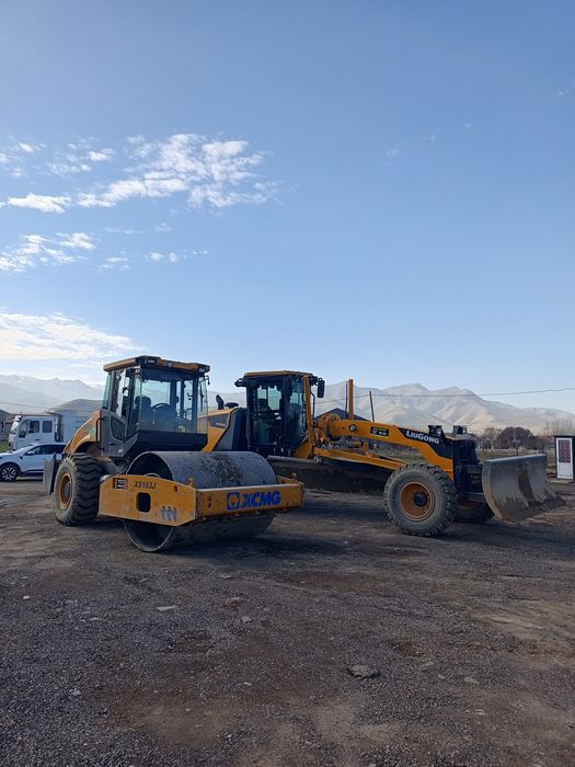 Asfalt xizmati / texnikalar ijarasi  katok, ukladchik butumavoz aren