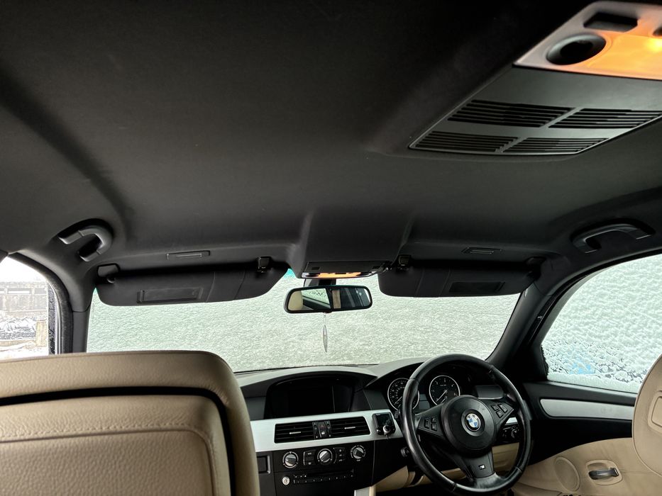 Plafon negru m pachet volan m pachet bmw e60