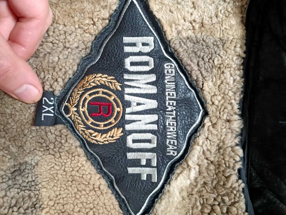 Мужская кожаная куртка