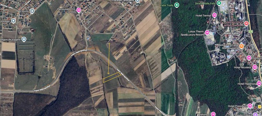 TEREN DE VANZARE – Cihei | Front direct la Inelul Metropolitan