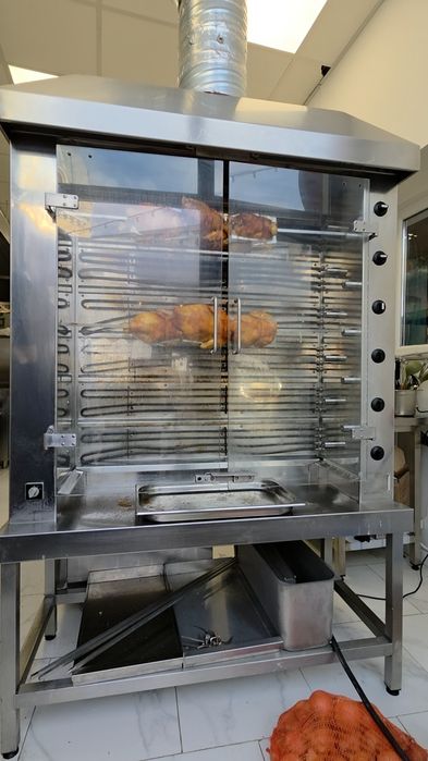 Rotisor profesional electric – capacitate 60 pui – 380 V