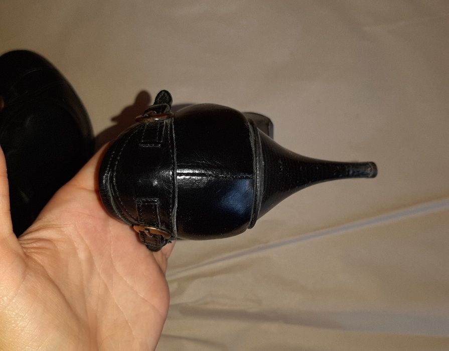 ПРОМО! Обувки - ест. кожа, черни