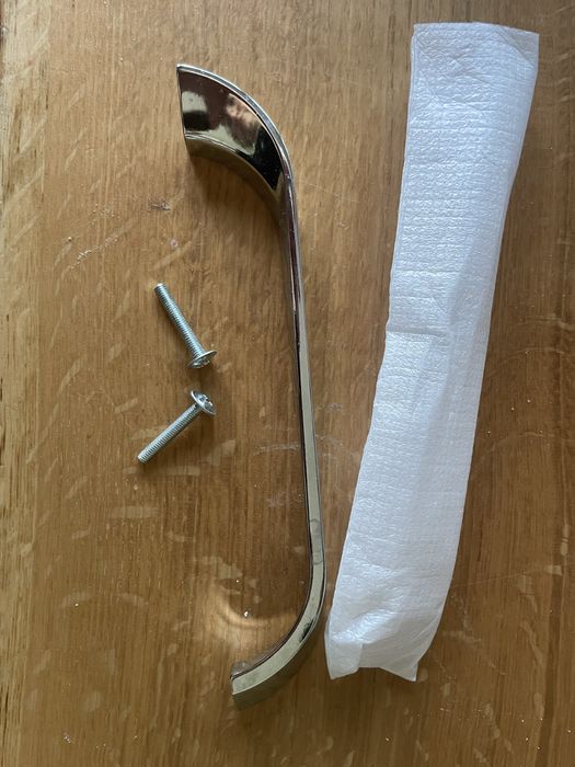 Manere metalice mobila - crom lucios 20cm lungime