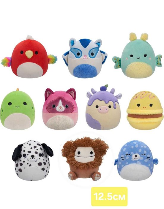 Плюшени играчки Squishmallow и Micromallow