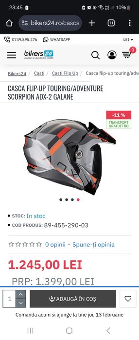 Casa scorpion flip up