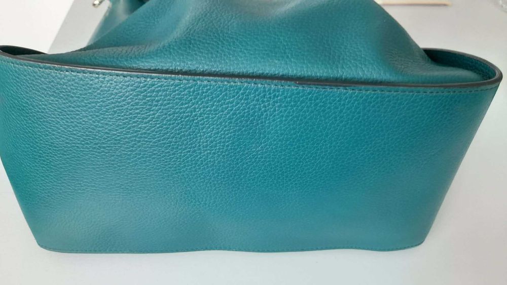 Зелена чанта Massimo Dutti