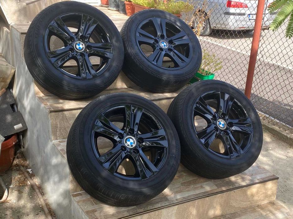 Алуминиеви джанти 5x120 16 с гуми за BMW