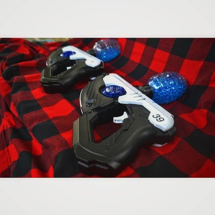 Игрушечный Автоматический бластер