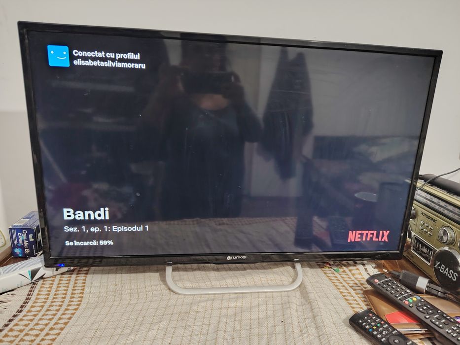 Plasma con wifi y moderna