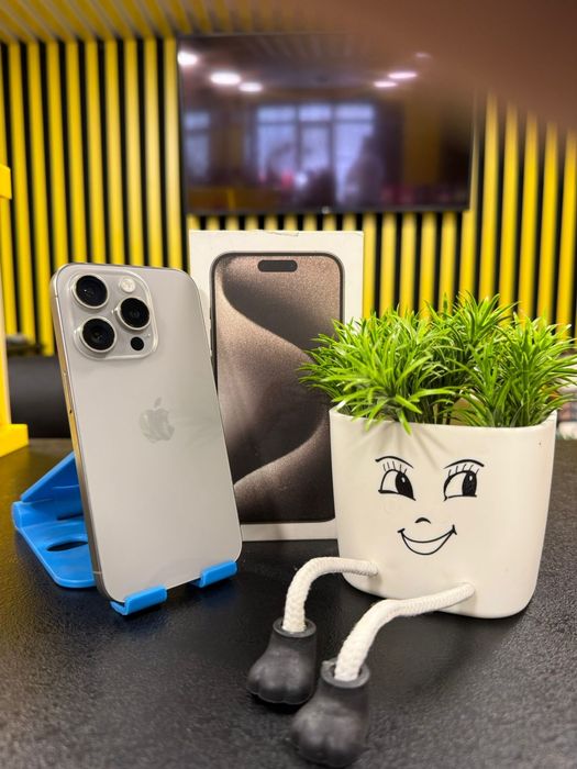 IPhone 15Pro, 128GB, 100%,Kaspi 0-0-24