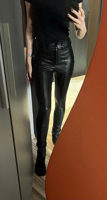 Кожен панталон Alessa