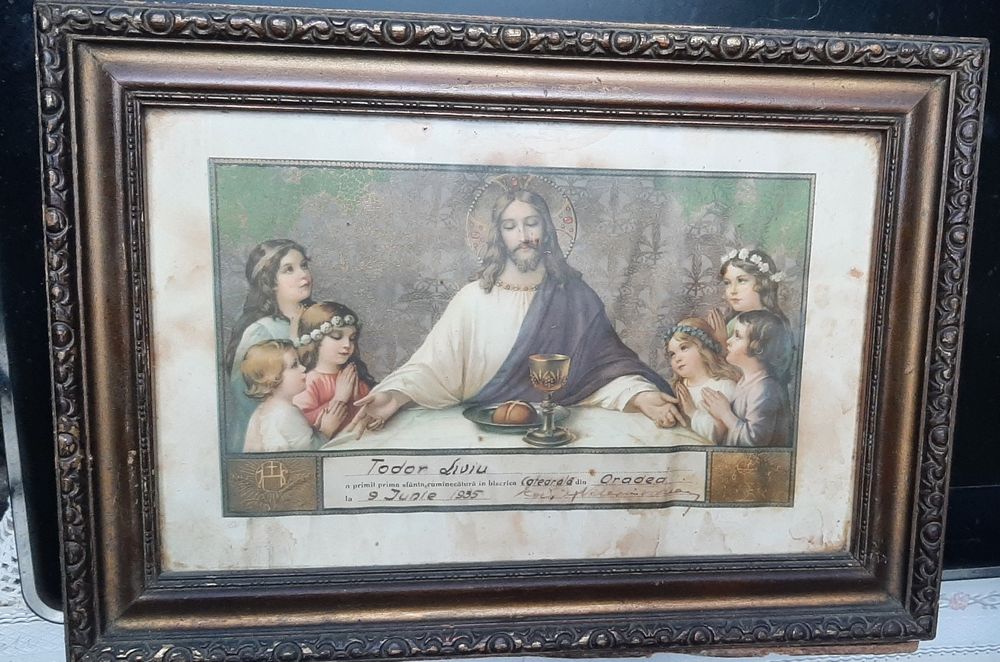 Tablou vechi de colecție