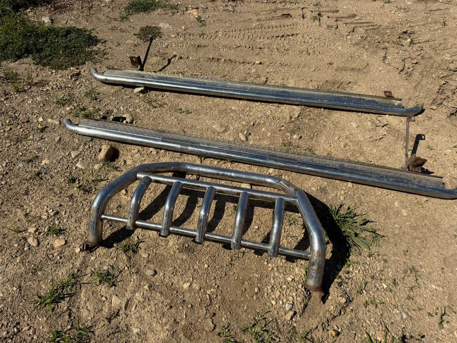 Bulbar inox si praguri inox Mercedes Vito