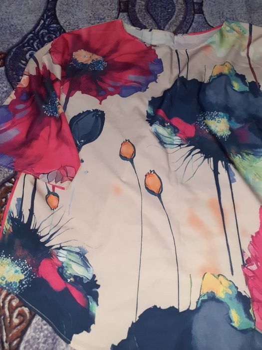 Дамски сатениран комплект