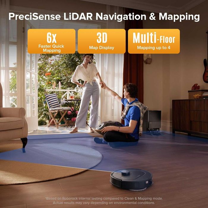 НОВА Прахосмукачка Робот Roborock QV 35S  10,000Pa