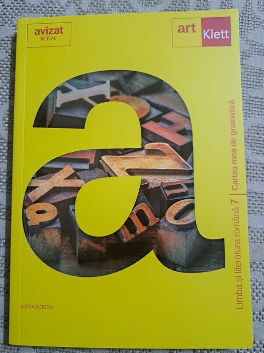 Cartea mea de gramatica, clasa a VII a