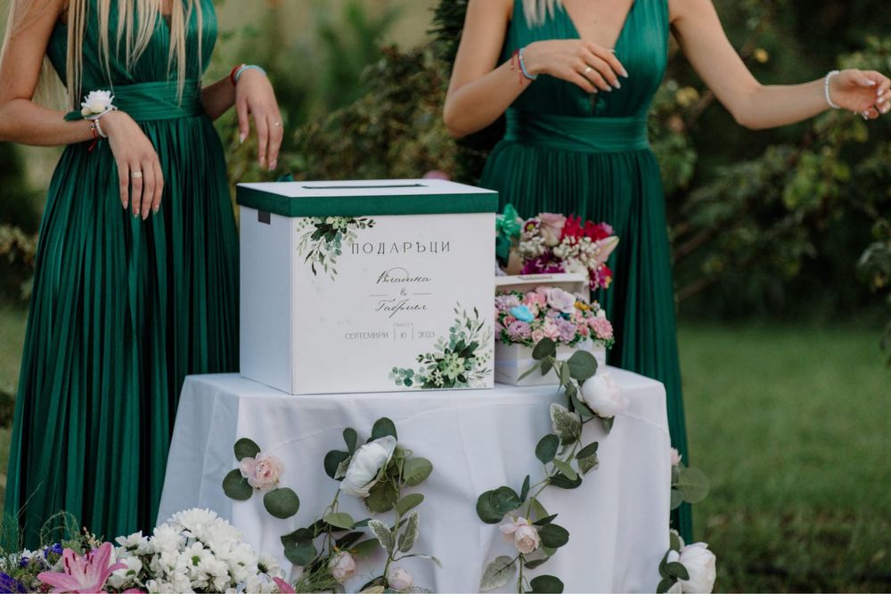 Кутия за подаръци с персонализиран дизайн