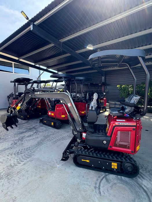 Miniexcavator Excavator Motor Kubota NOU Service si Garantie din STOC