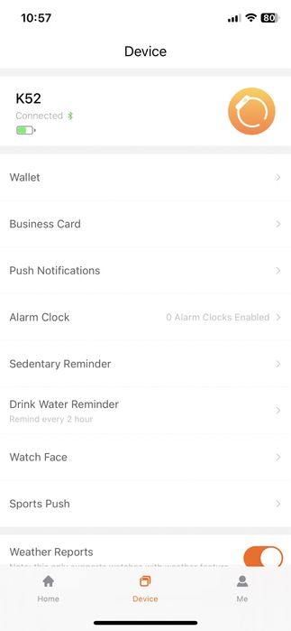 Ceas, SmartWatch K52, iOS/Android, 1,39“