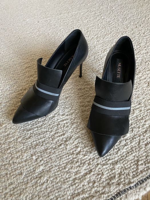 Pantofi din piele naturala Musette, marimea 37