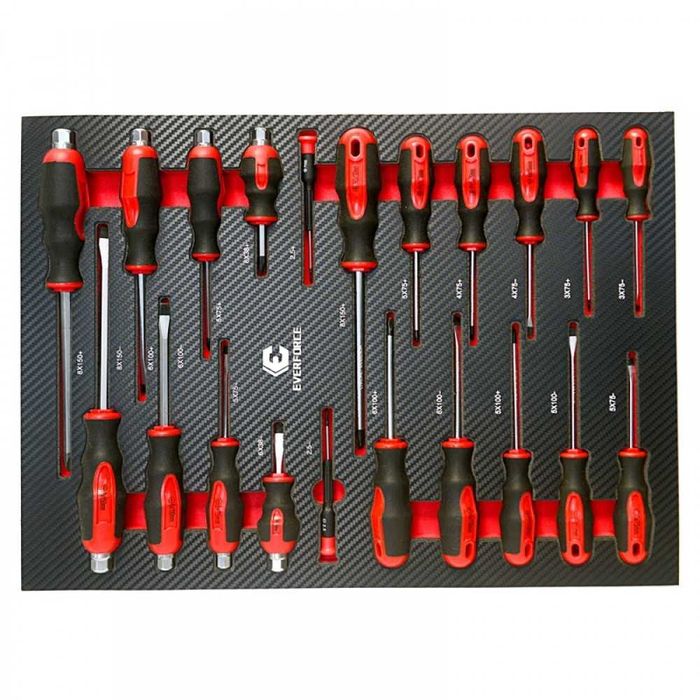 Професионален шкаф  7 чекмеджета – пълни с инструменти EverForce