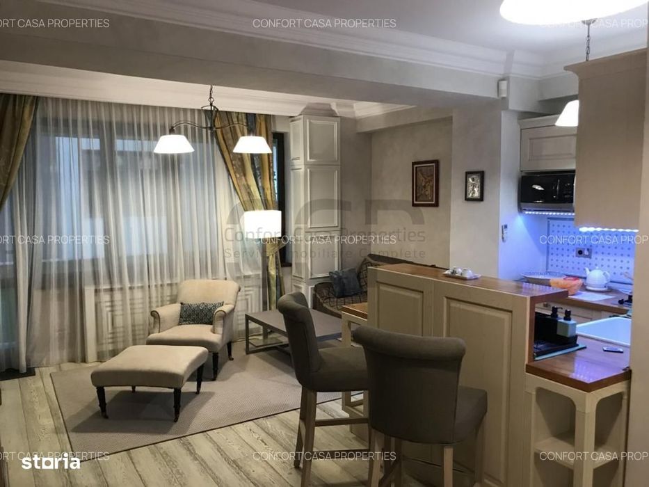 Soseaua Nordului - Herastrau, duplex 2 camere, mobilat utilat modern,