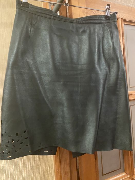 Кожаная юбка