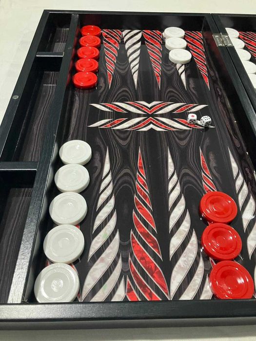 Joc Table (joc de Table) NOU - Lux lemn lacuit. SIGILAT!