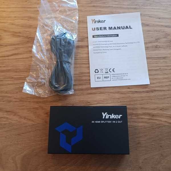 НОВ! HDMI разклонител, сплитер 1 вход към 2 изхода,4K,PS4 Xbox лаптоп