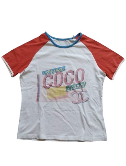 Chanel автентична тениска модел COCO Cuba