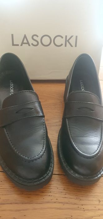 Mocasini din piele Lasocki