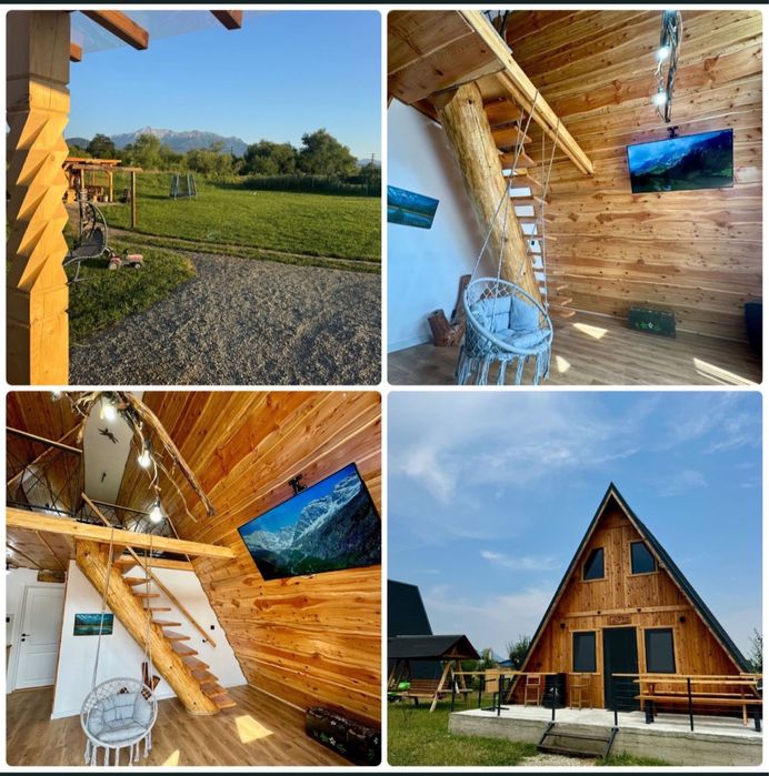 Cazare A-Frame cabanele JagerBerg Rasnov