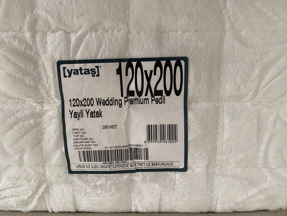 Матрак 120x200 Wedding Premium Pedi Yayli Yatak