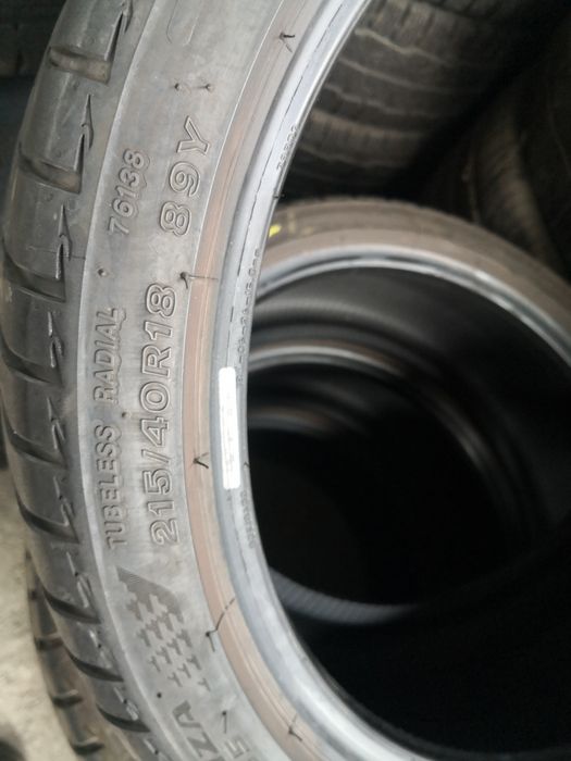 215 40 18 цола гуми Bridgestone 4 броя