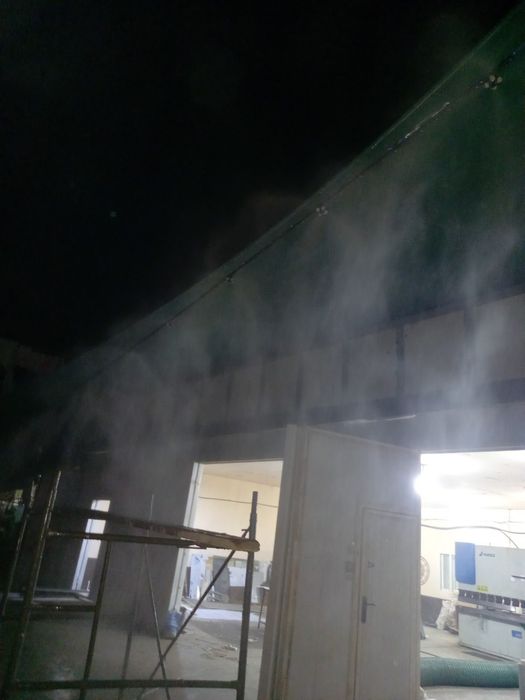 mikraklimit va setka ustanovka qilamiz