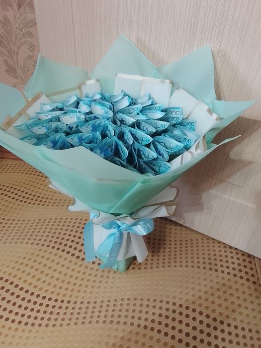 Денежные букеты от 5000