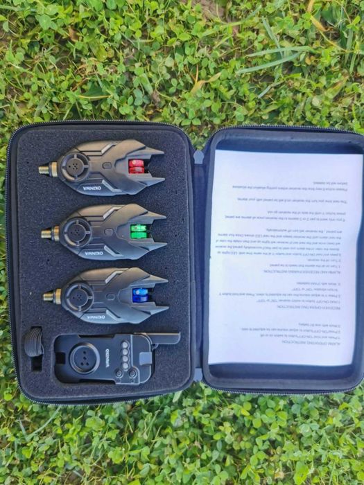 Сигнализатори със станция за дънен риболов Okinwa F5-W 3+1 и 4+1